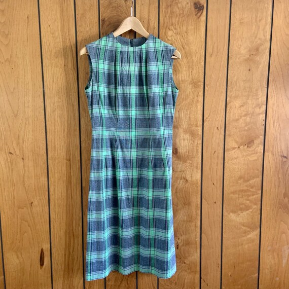 navy green plaid dress Hamilton Plaid Navy & Green Sally Dress  Classic Whimsy