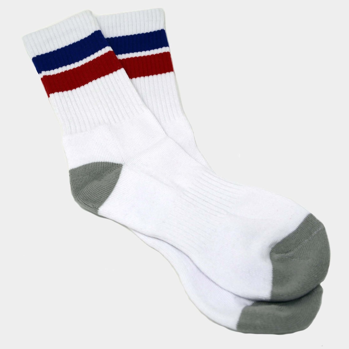 Retro style striped tube socks old school 70s 80s Etsy