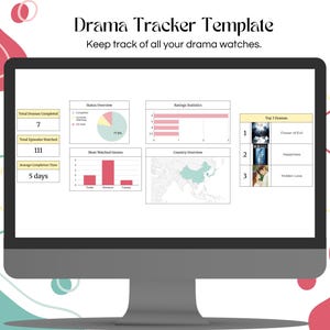 Drama Tracker Google Sheets Template