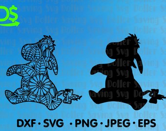 Download Eeyore Mandala Etsy