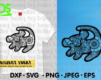Free Free 299 Lion King Mandala Svg SVG PNG EPS DXF File