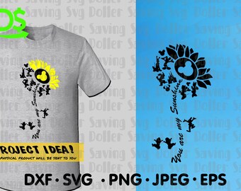 Download Sunflower Disney Svg Etsy