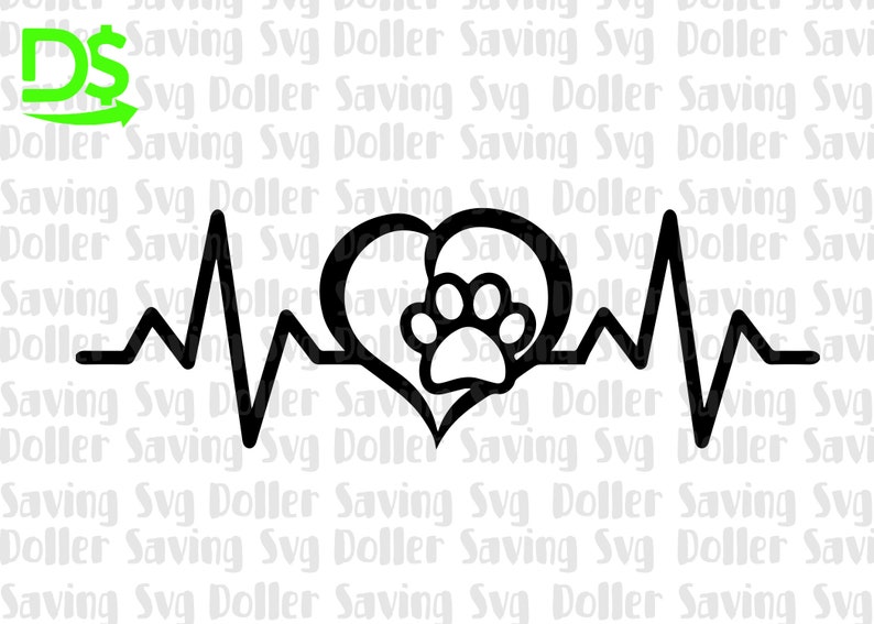 Download Svg Dog Svg Silhouette Cameo Svg Dxf Ekg Heart Beat Svg Files For Cricut Svg Designs Heartbeat Svg Pet Svg Svg Files Paw Print Svg Clip Art Art Collectibles Jewellerymilad Com