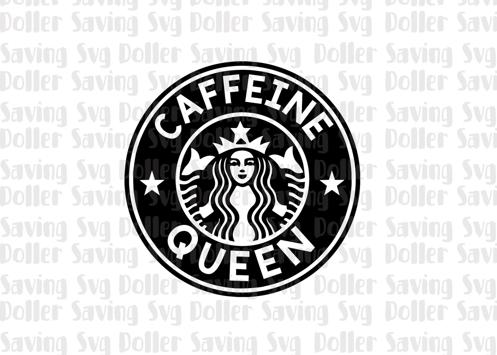 Coffee SVG Design Starbucks Svg Files For Cricut Caffeine | Etsy