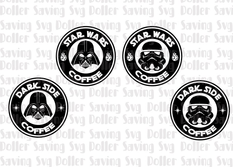 Download Sturbucks Monogram Svg 4 files Starbucks svg Star Wars Svg,Star Wars Coffee Svg Disney Starbucks ...