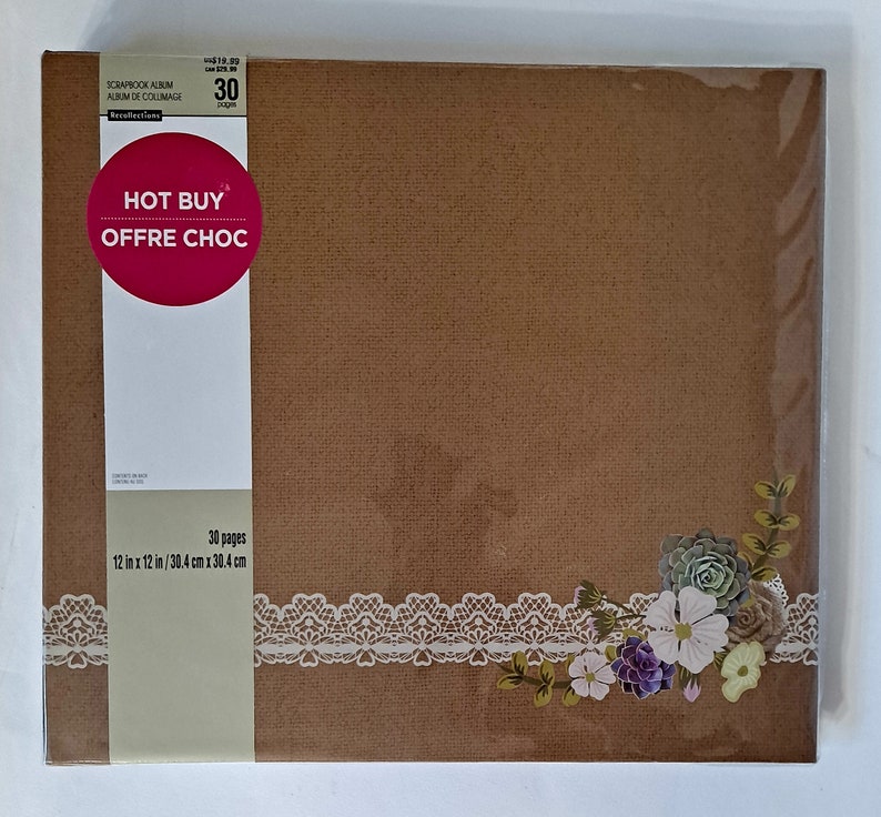 Recollections NEW Scrapbook Albums 12x12 30 Page Each W/ Etsy
