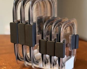 Rubbermaid Brilliance Tupperware Lid Organizer - Vertical Stacking