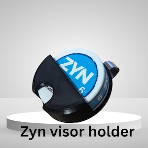 Zyn Car Visor Clip Holder /Sesh+/LUCY - Durable 3D Printed Clip-On - Unique Gift Idea for Zyn Fans and Nicotine Enthusiasts