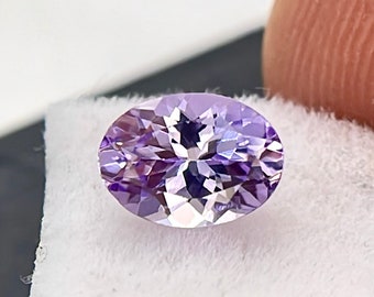 Super Rare Unheated Hot Pink Color Tanzanite Oval Cut ,  7x5 mm , .95 Cts , Zoisite Tanzanite (Loupe Clean) #486