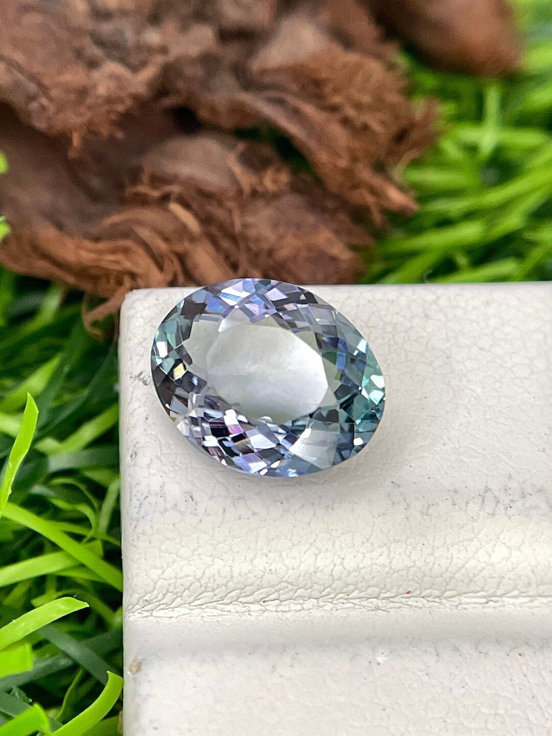 Mermaid Tanzanite 3.19 Cts 9x11 Mm Unheated Tanzanite Oval Cut Tanzanite Ring Size Tanzanite Bi ...