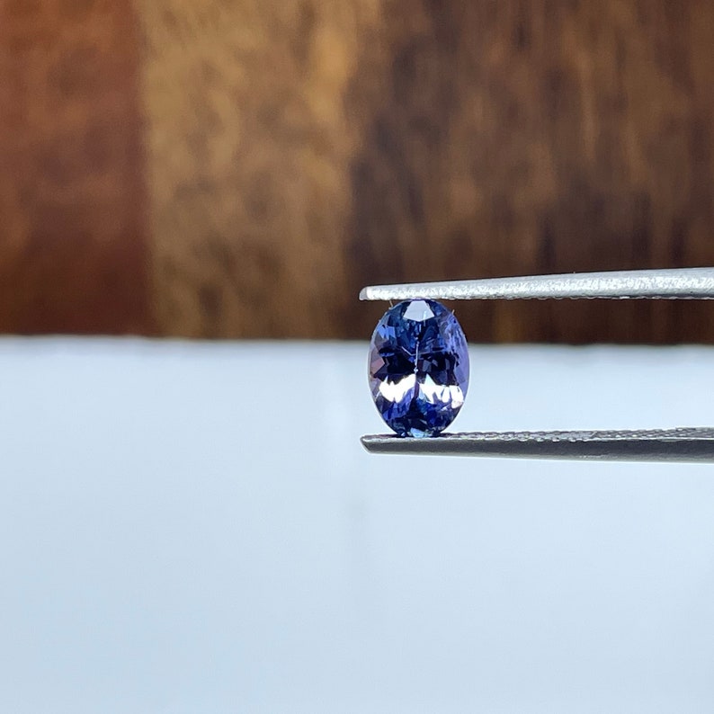 7x5 mm Oval Shape Cut Stone 20 pieces Natural Tanzanite 0.70 ctpiece . ,Beautiful and fresh stock .,-#325 color AA+