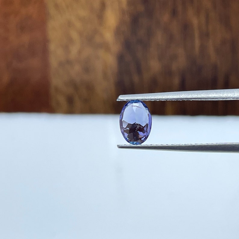 7x5 mm Oval Shape Cut Stone 20 pieces Natural Tanzanite 0.70 ctpiece . ,Beautiful and fresh stock .,-#325 color AA+