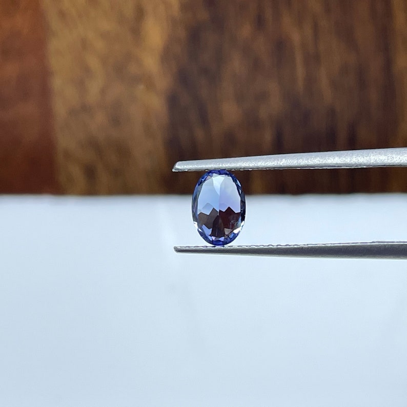 7x5 mm Oval Shape Cut Stone 20 pieces Natural Tanzanite 0.70 ctpiece . ,Beautiful and fresh stock .,-#325 color AA+