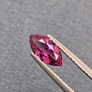 Natural Tanga Garnet 0.93 Ct | Marquise Cut Garnet 9x5 mm | Deep Raspberry Red Garnet | Loose Gemstone for Ring | January Birthstone #C.242
