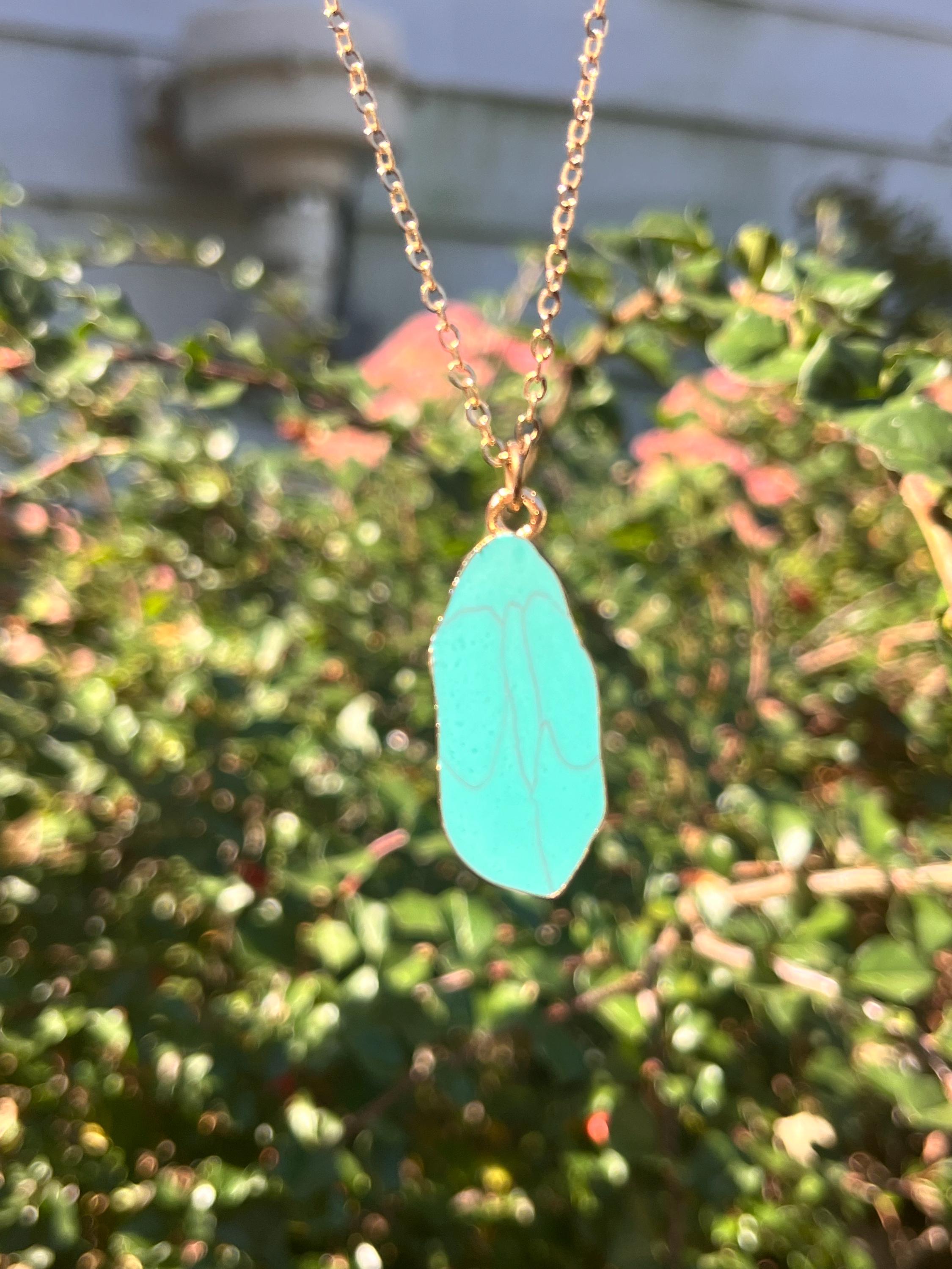 Collier Vintage Corail Turquoise Argent Sterling 24.2 G Signé HBY #J4 - Occasion, Bijou Ethnique