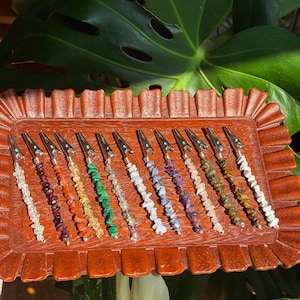 Clip en cristal, clip pour baguette en cristal, accessoire de bracelet, clip pour carte de crédit/débit pour distributeur automatique, outil multi-usage, long clip à ongles, cadeau fait main