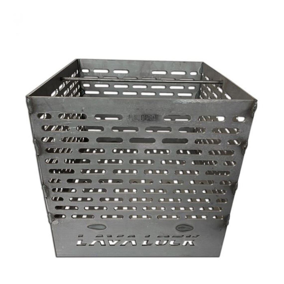 Lavalock® Slotted 12 X 12 X 12 Laser Cut Basket for UDS 55 Gallon Drum