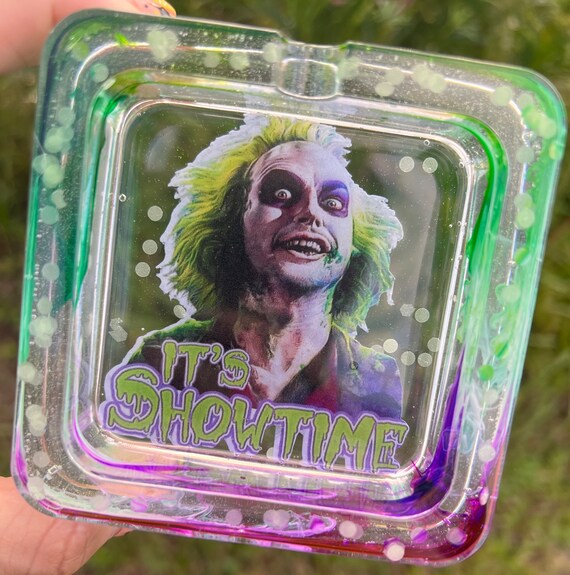 Beetlejuice Glow in the Dark Ashtray Etsy
