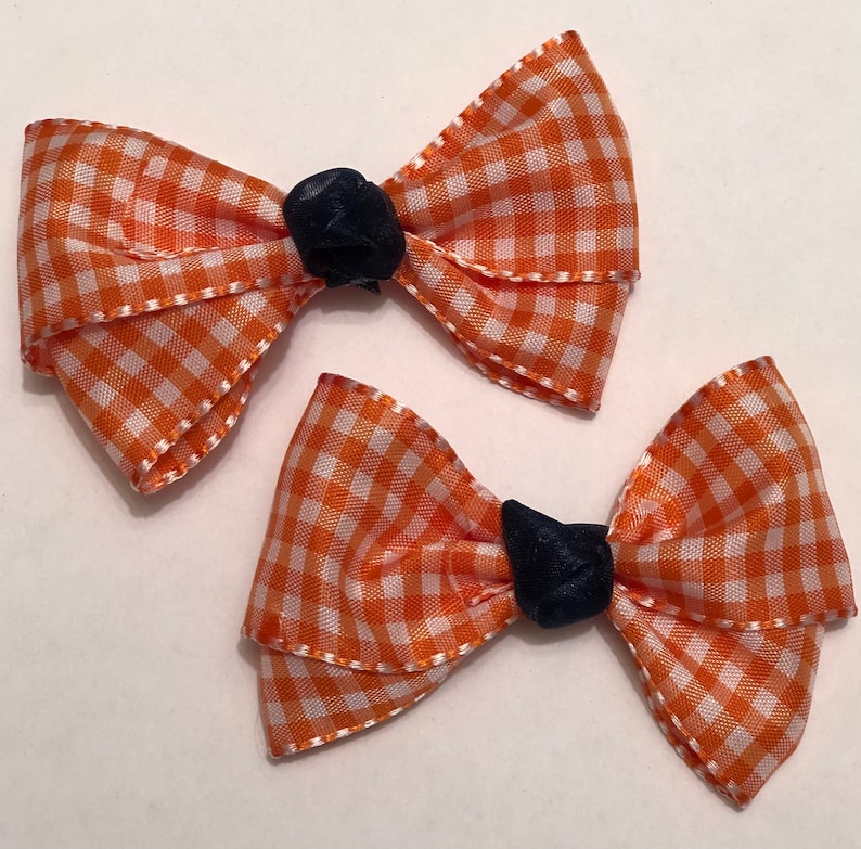 Checkered hairbow
