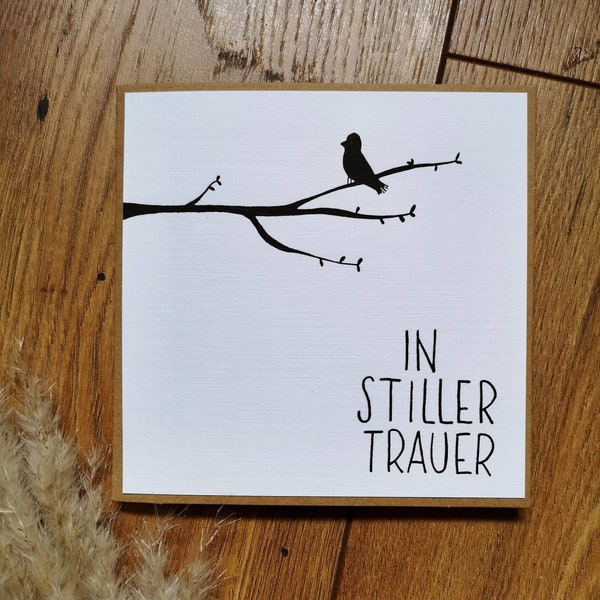 Grußkarte In stiller Trauer