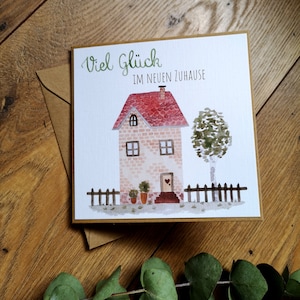 Grußkarte Neues Zuhause