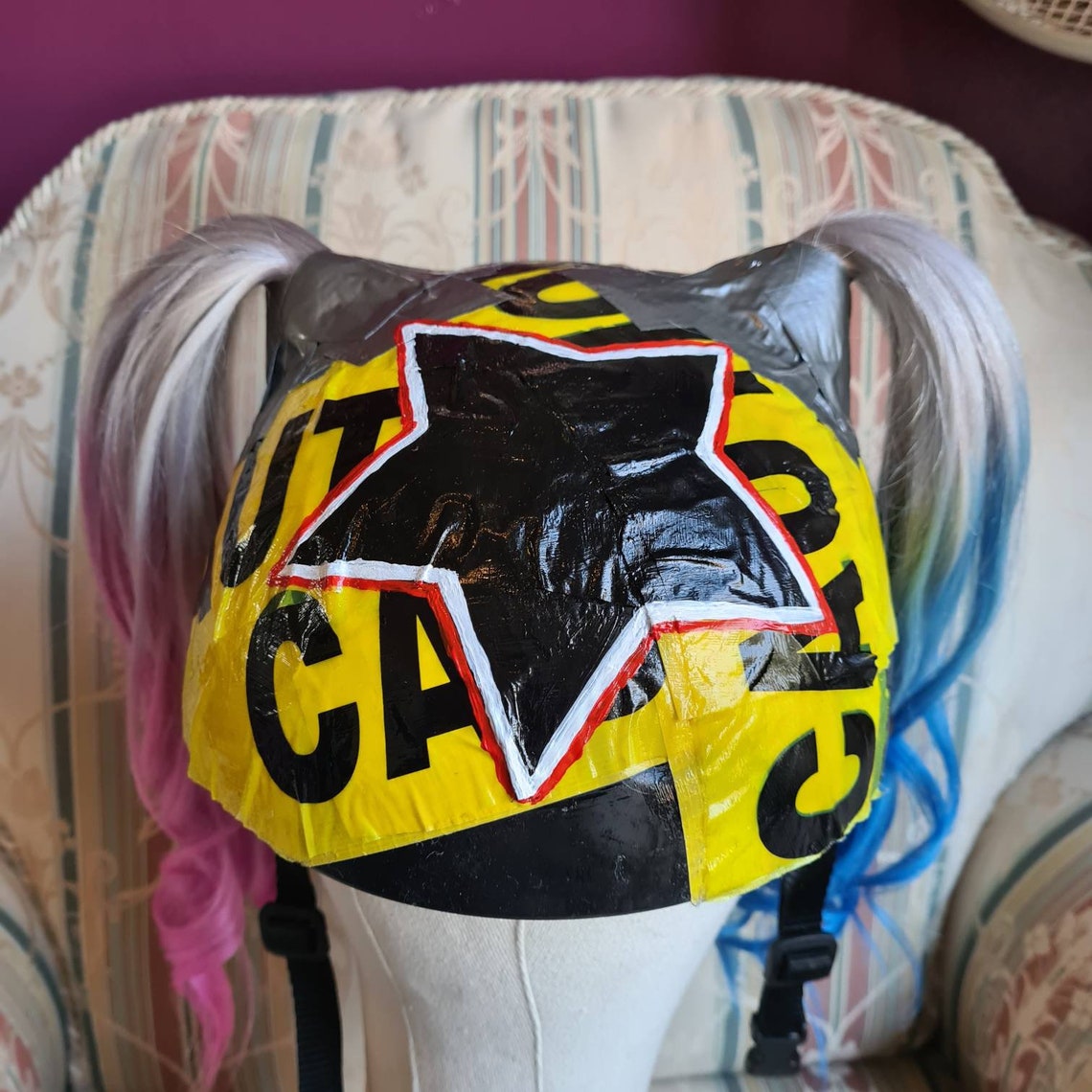 Harley Quinn Roller Derby Helmet Birds of Prey Etsy