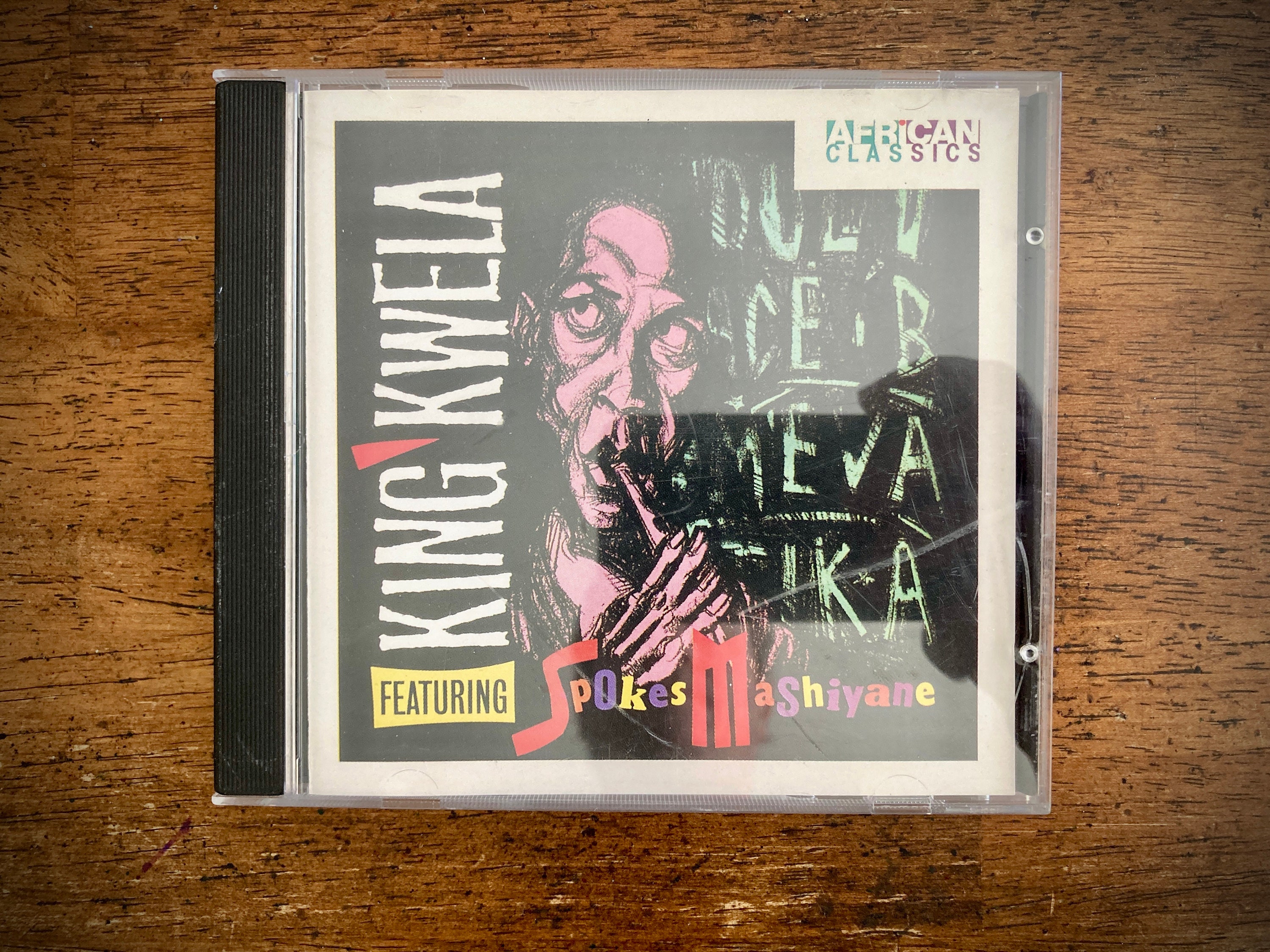 1991 Spokes Mashiyane King Kwela CD, South Africa Pennywhistle 