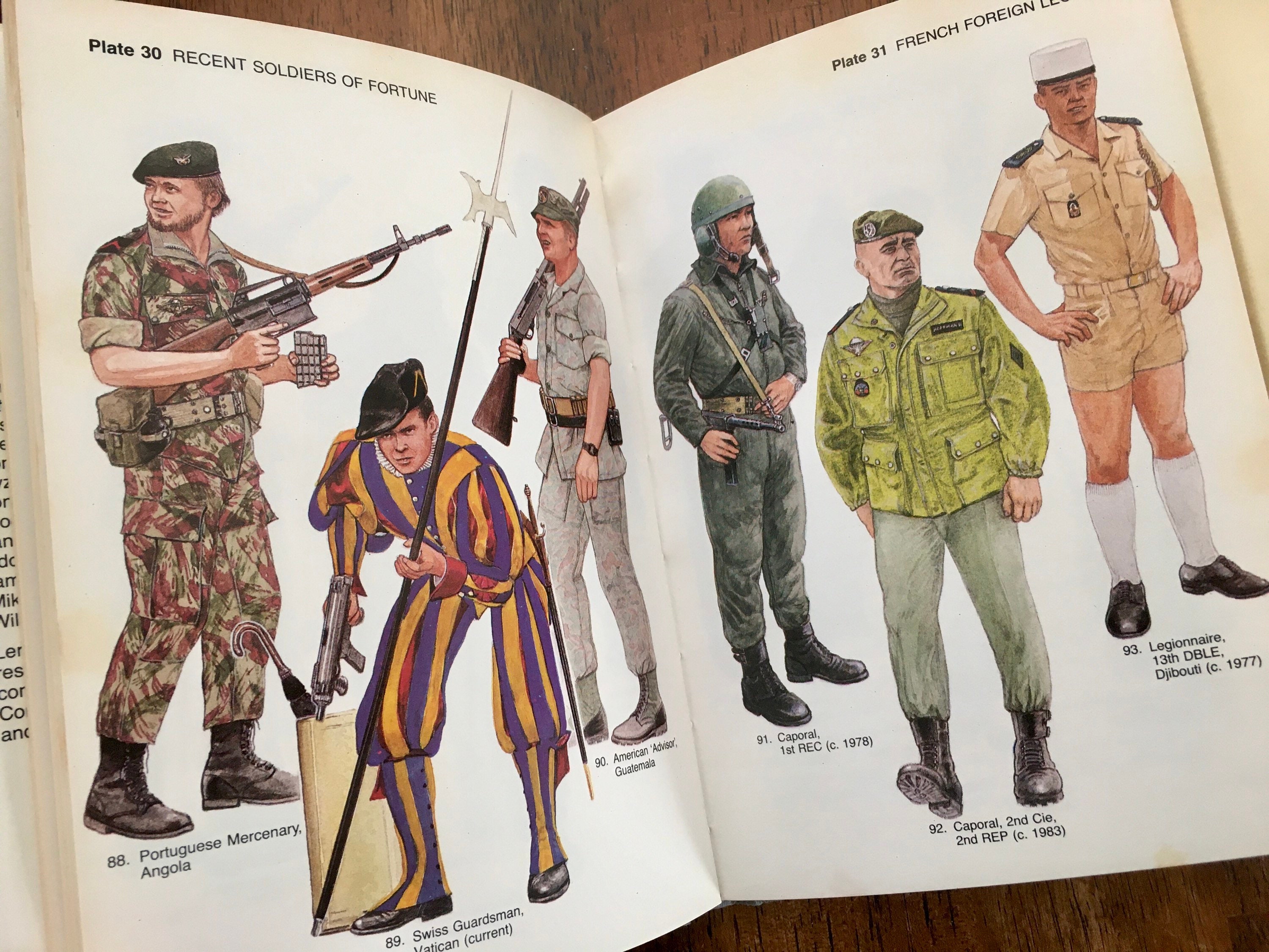 Lot of 3 Blandford Military Uniforms Books Vintage Etsy