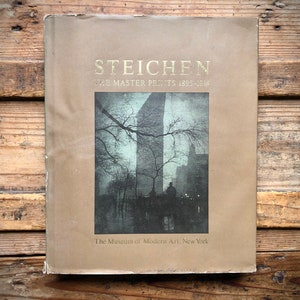 1978 Steichen: The Master Prints 1895-1914, Museum of Modern Art, Symbolist Period, HC/DJ Book, Photography, Photos, Vintage 1970s