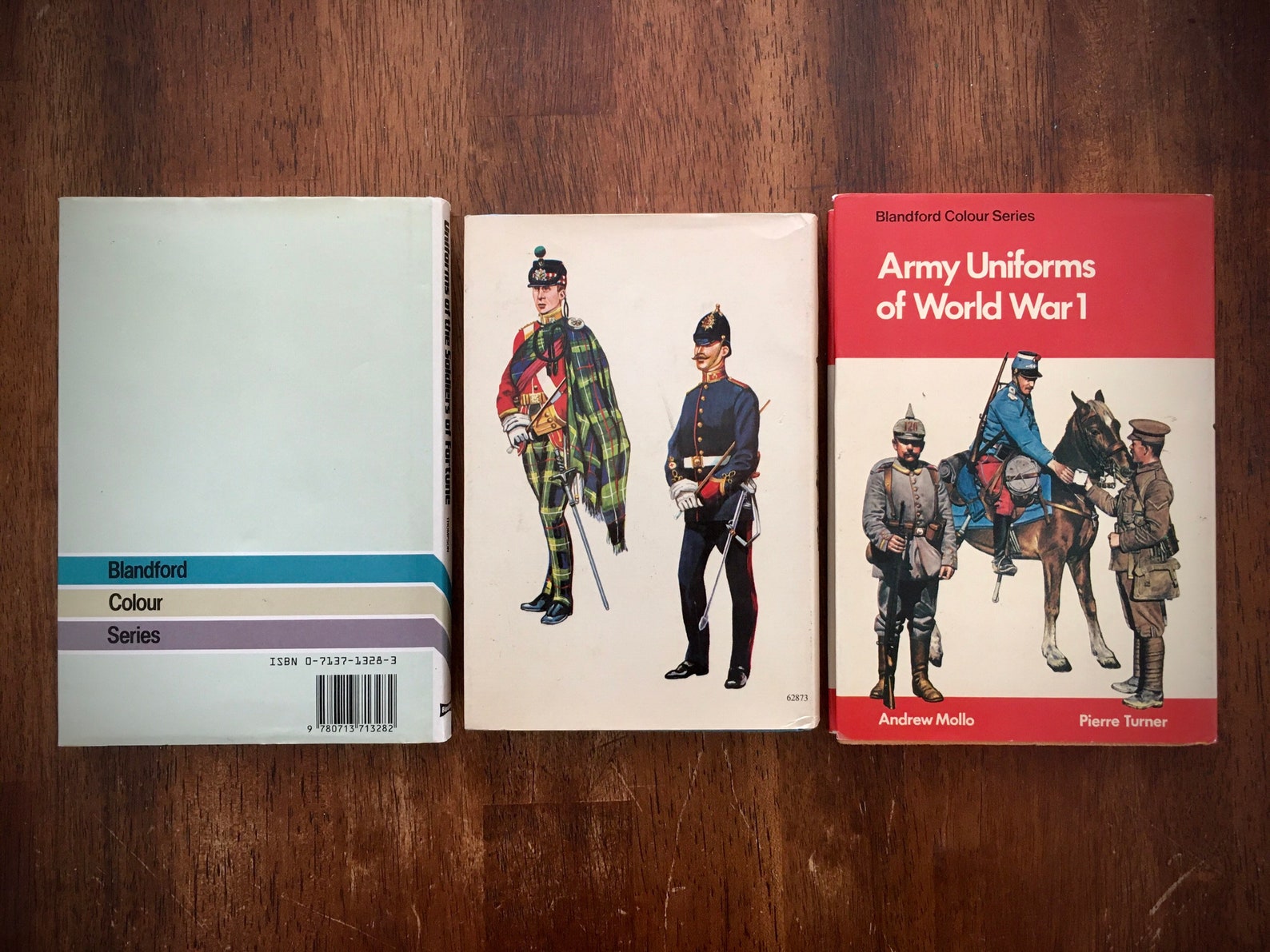 Lot of 3 Blandford Military Uniforms Books Vintage Etsy