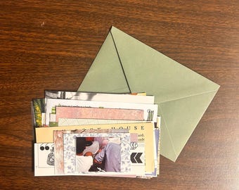 SCRAPS & SECONDS Paper Ephemera for Junk Journaling, Collaging, Scrapbooking, Nature Journal, Kids Journal