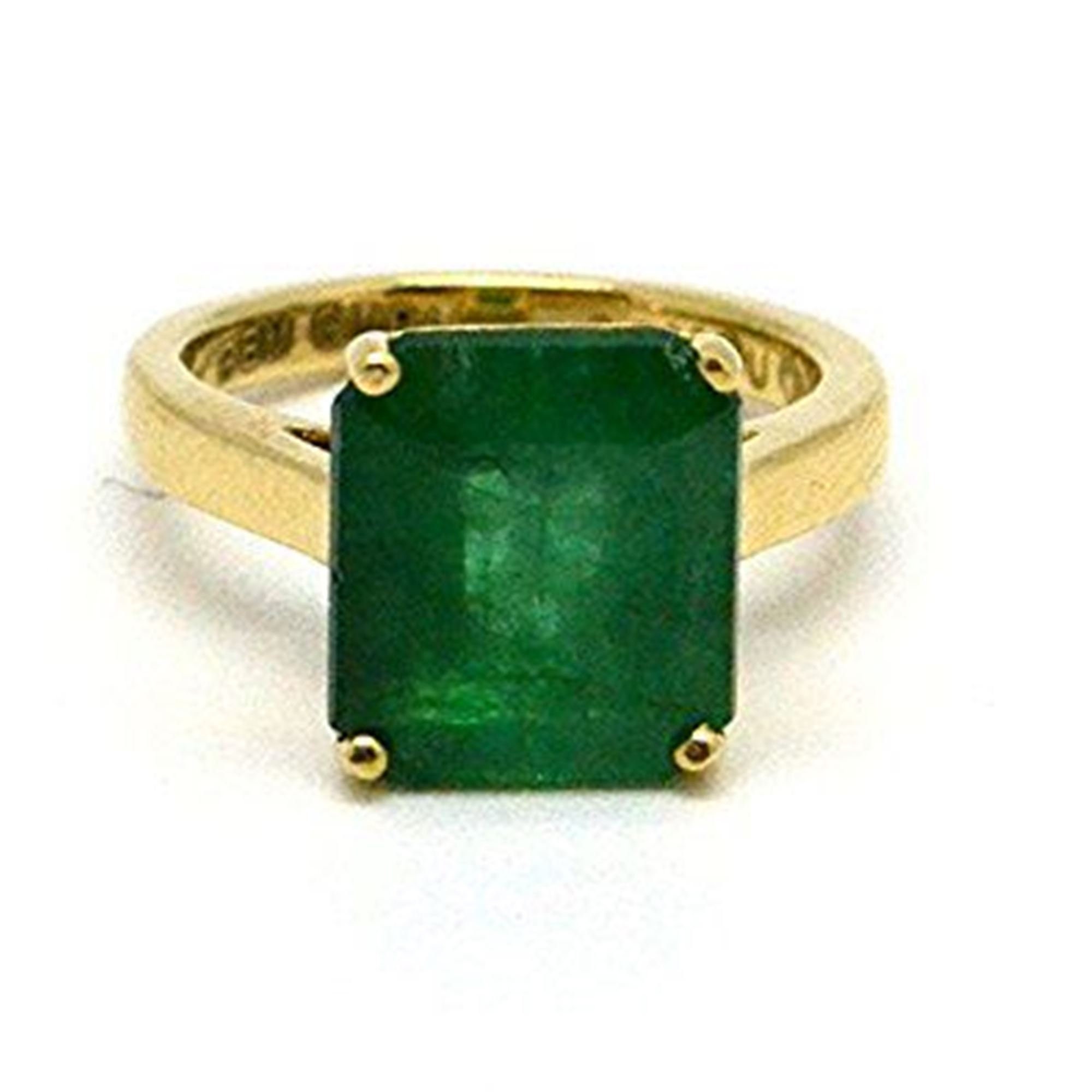 Thin Dainty Emerald and Diamond Band Ring in 14K Gold – ASSAY