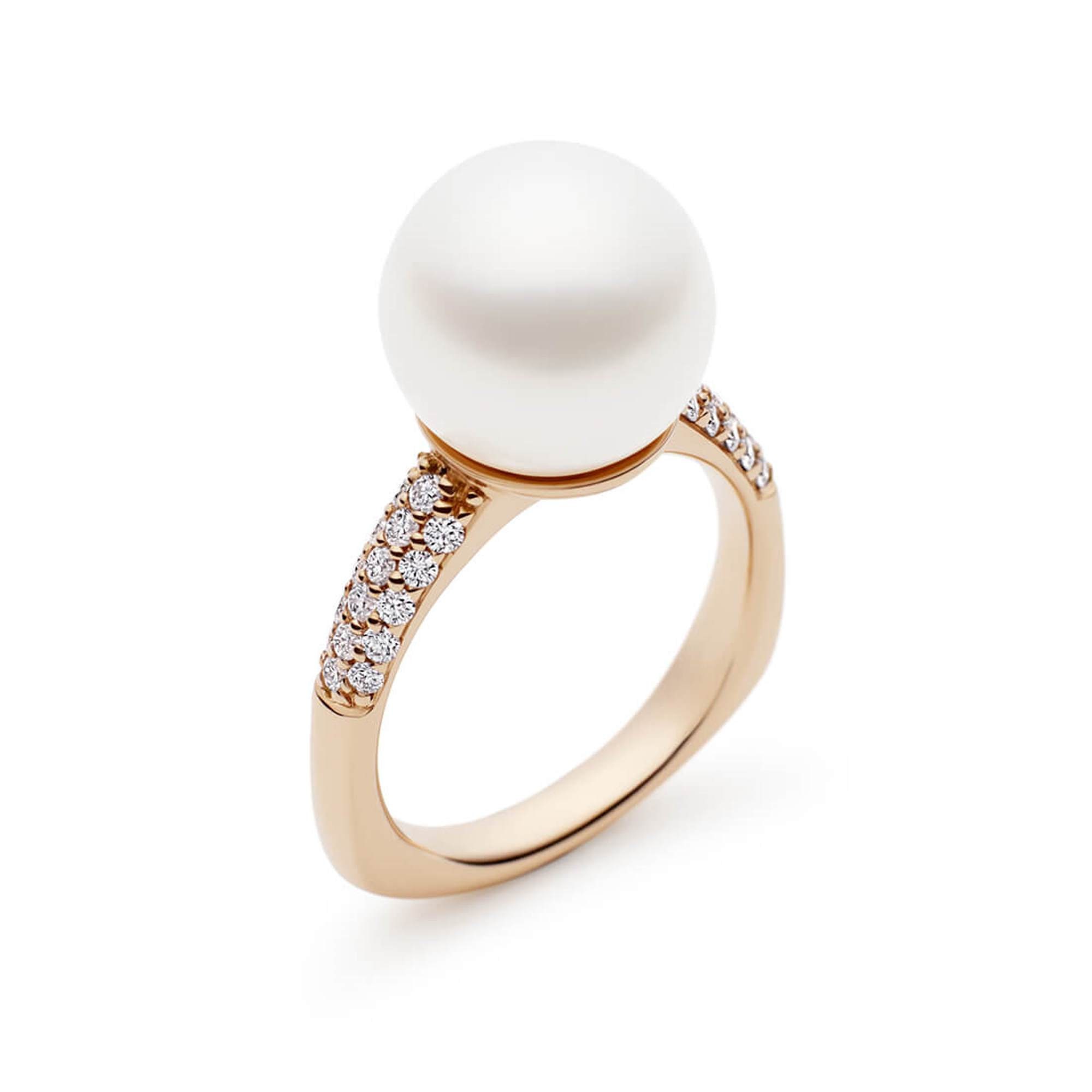 Tanishq pearl ring best sale