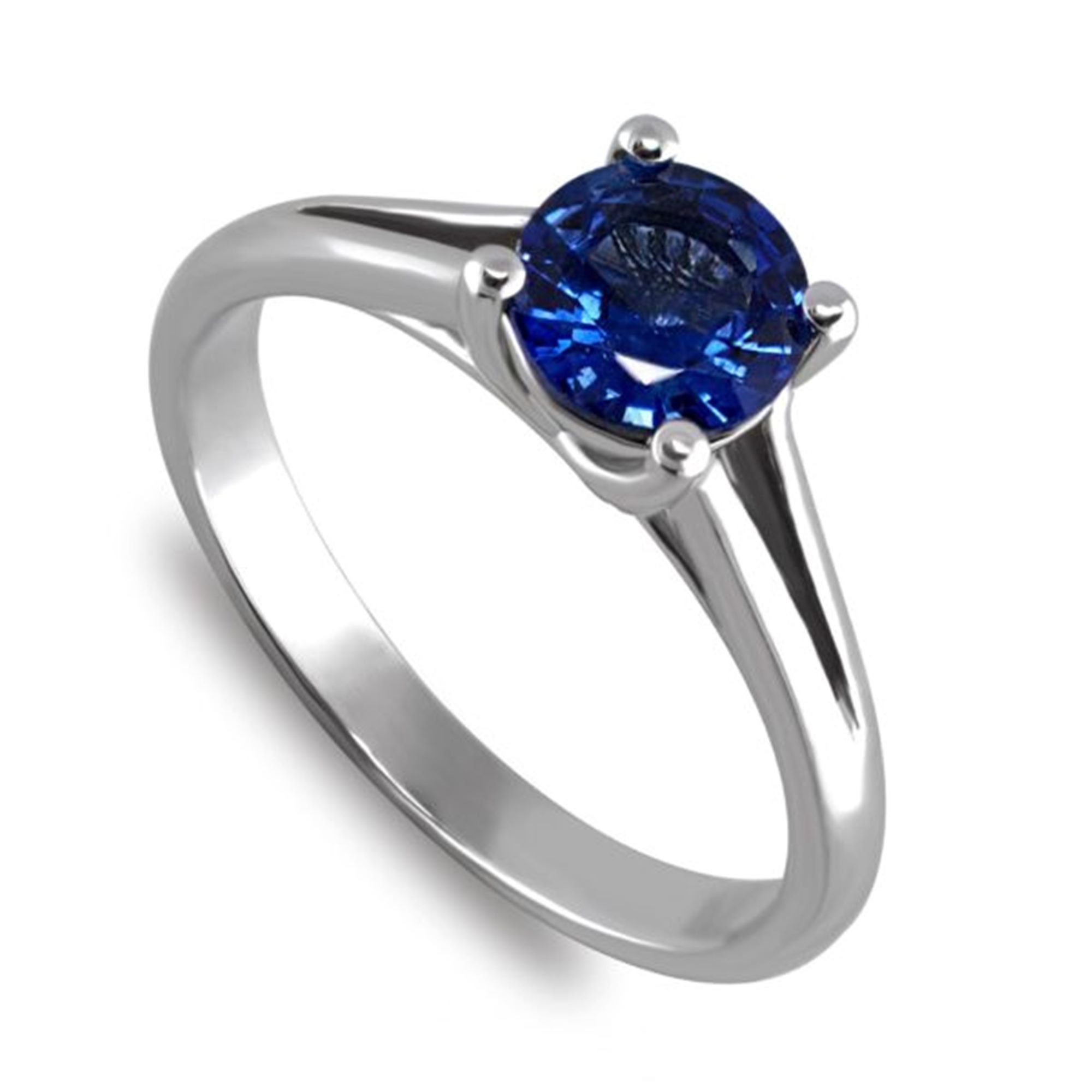 Tanishq blue shop sapphire ring