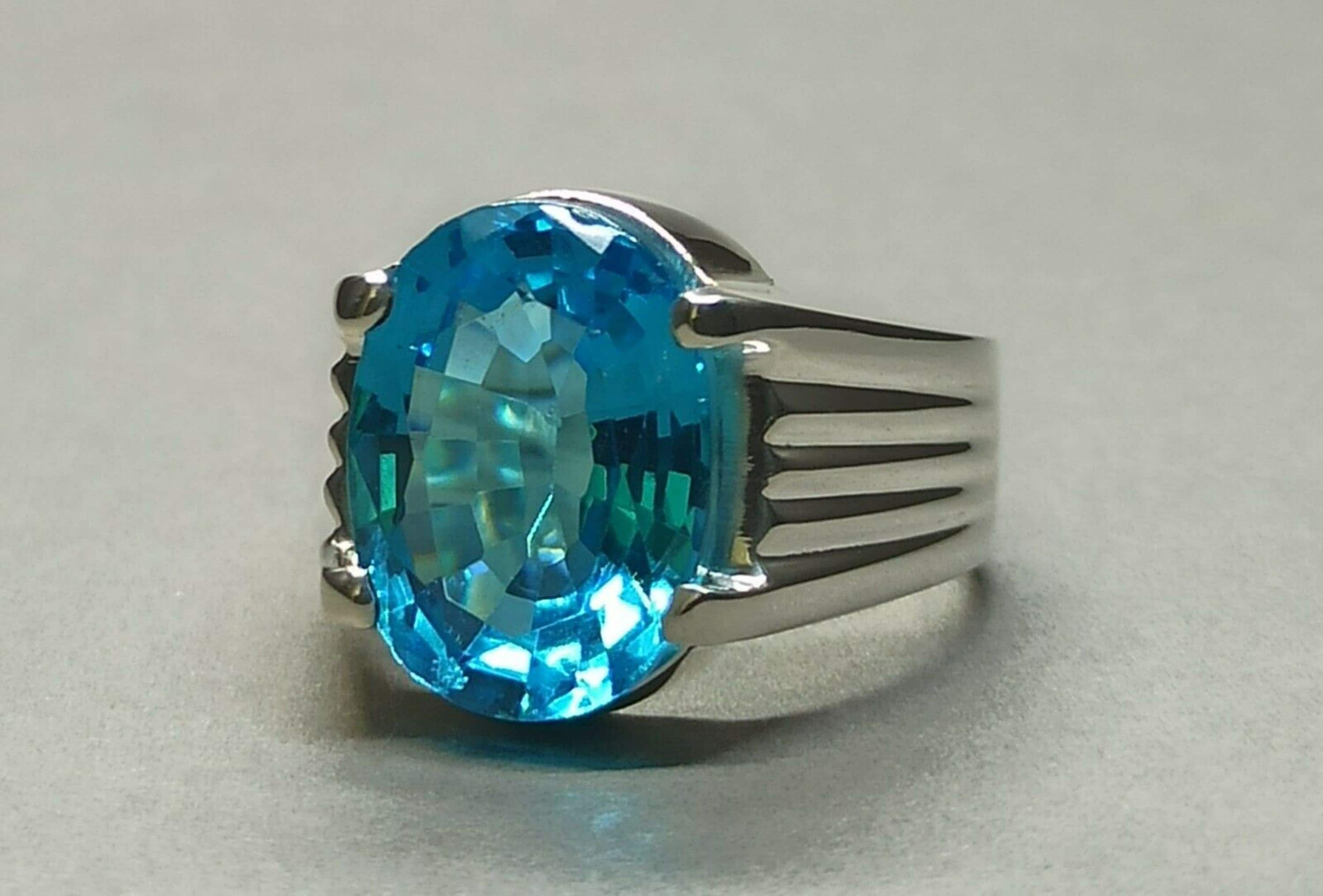 Tanishq topaz ring deals