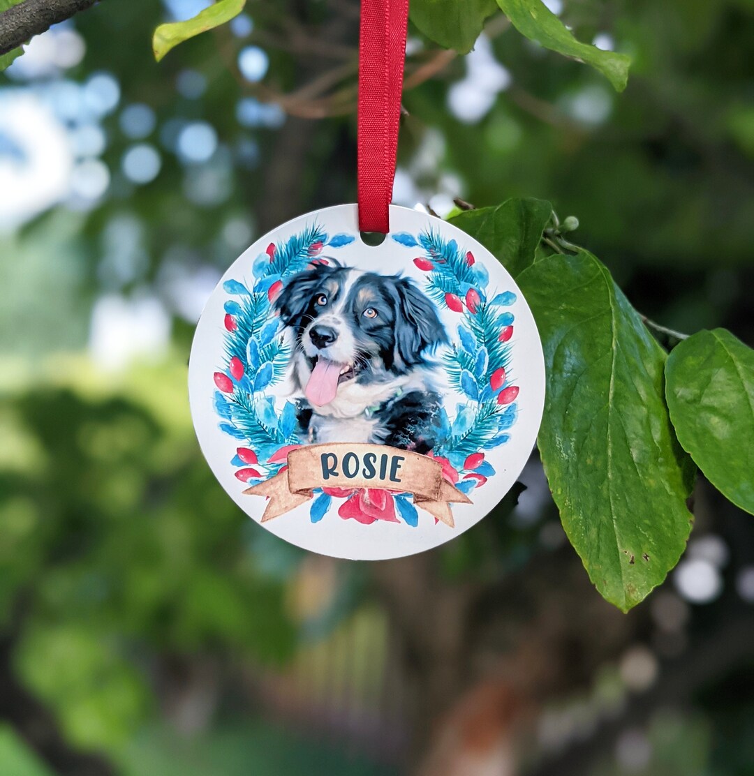 custom-dog-photo-ornament-personalized-dog-christmas-ornament-etsy