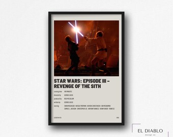 Revenge Sith Poster | Etsy