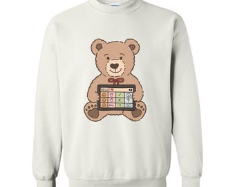 Speech Therapy Teddy Bear Crewneck