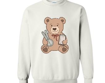 Physical Therapy Teddy Bear Crewneck | Physical Therapist Sweatshirt | PT Gift | DPT Crewneck | Physical Therapy Student | Rehab Sweatshirt