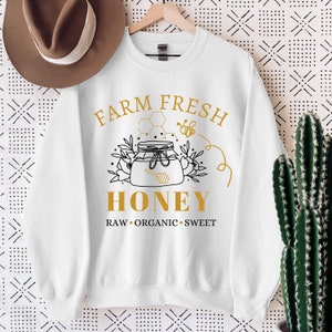 Farm Fresh Honey Downloadable File SVG, PNG, JPG | Bijen | | Vakantieboerderij | Honingbij | Bijenliefhebber
