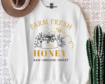 Farm Fresh Honey Downloadable File SVG, PNG, JPG | Bee | Farm | Farm House | Honey Bee | Bee Lover