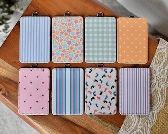 ID Badge Holder | Multiple Patterns | ID Badge Accessory | Nurse | Teacher | Work Badge Accessory