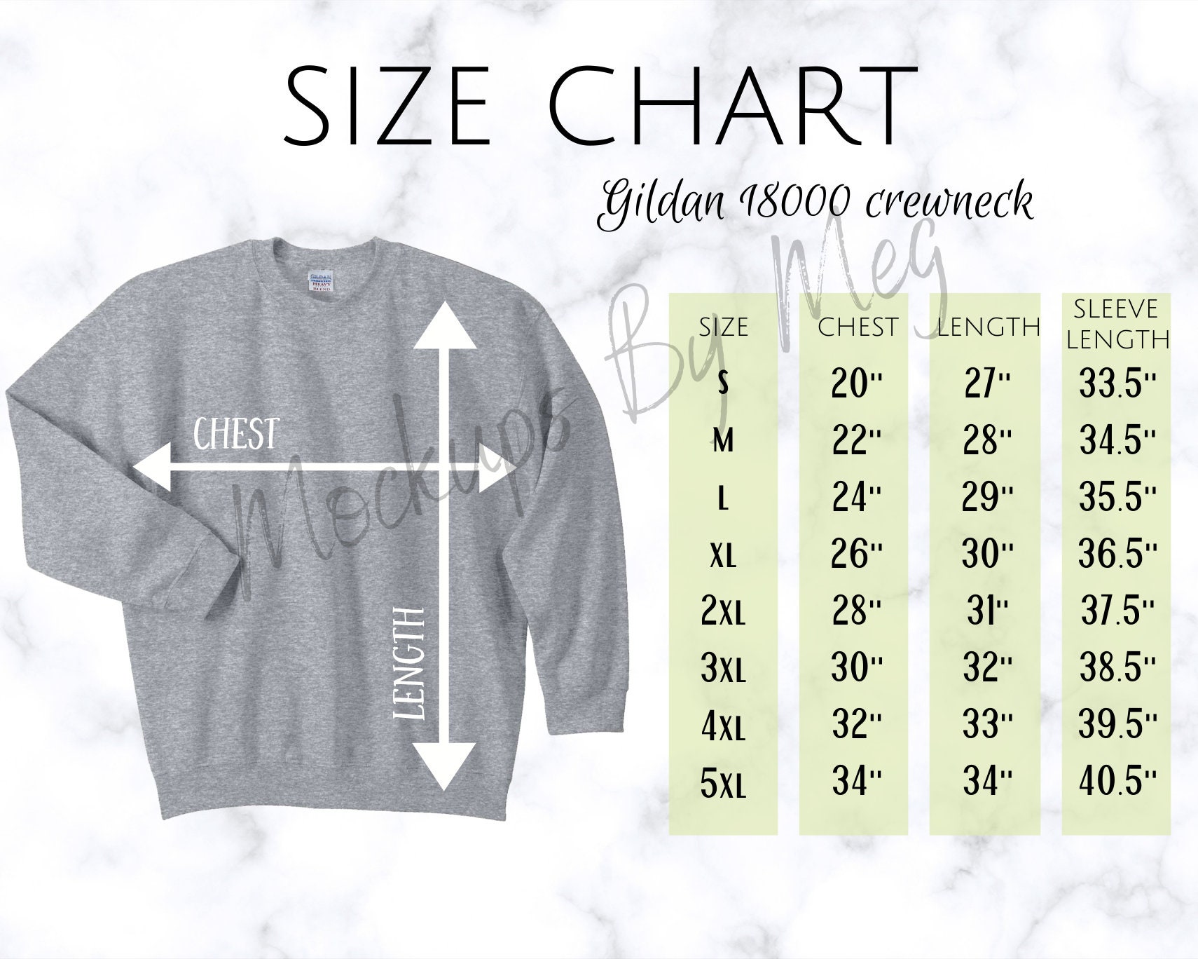 Gildan Size Gildan Sweatshirt Size Chart Gildan 18000 Gildan Adult Unisex Heavy Blend Fleece Crew Size Chart Gildan 18000 Size Chart