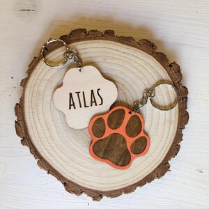 Portachiavi Ricordo Per Peli Di Gatto – Ciondolo A Zampa In Pelle PU – Custodia Trasparente Per Pelo Del Cucciolo – Regalo Sentimentale Per Amanti Degli Animali - 3