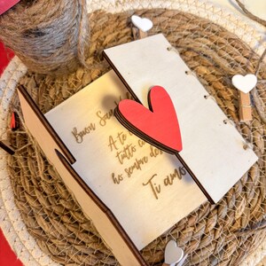 Biglietto di auguri, biglietto san valentino, biglietto personalizzabile, dedica personalizzabile, san valentino, idea regalo
