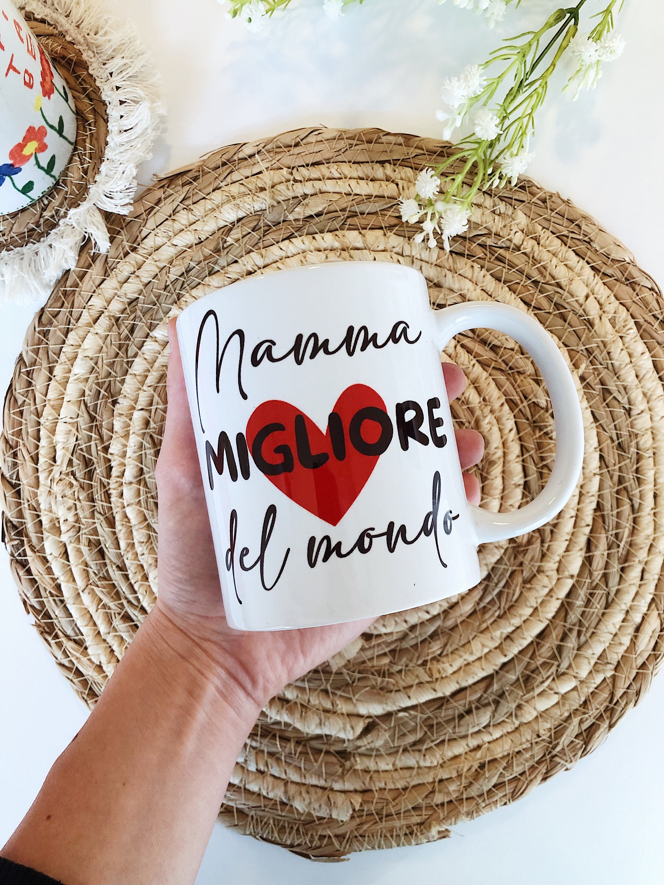 DISOK - Set Da 12 Tazze In Ceramica Ardesia Per Colazione Con Gessetti, Regalo Originale Per Bambini Da Colorare - Idee Regalo Compleanno, Comunione, Ragazzi E Ragazze