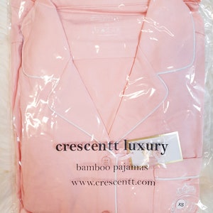 Organic Pajamas for Women Luxury Bamboo Pajama Set Cozy, Environmentally-Friendly Super Comfy PJ Set image 3