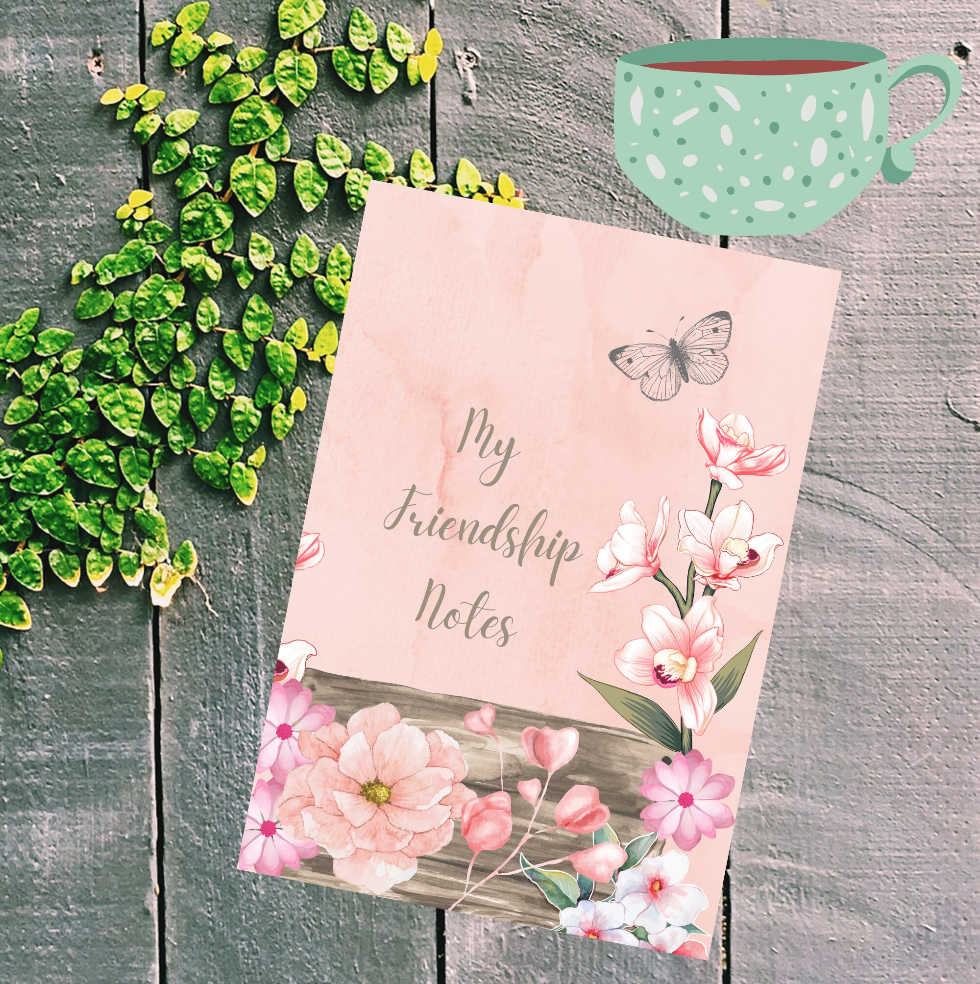 Friendship Notebook | Etsy