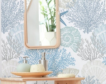 25 Most Inspiring Coastal Wallpaper Styling Ideas for the Summer Home