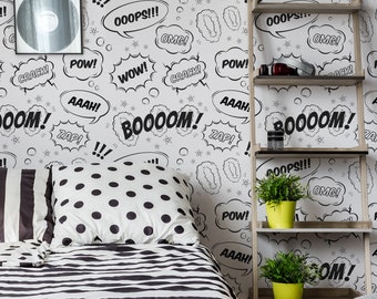 Comic Wallpaper Etsy
